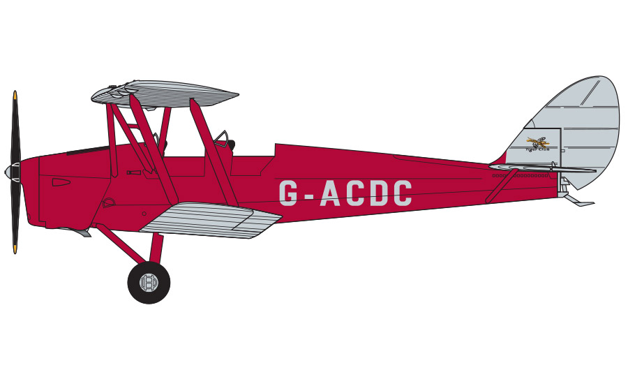 G-ACDC, The Tiger Club, Headcorn Aerodrome, Ashford, Kent, Anglie, 2013