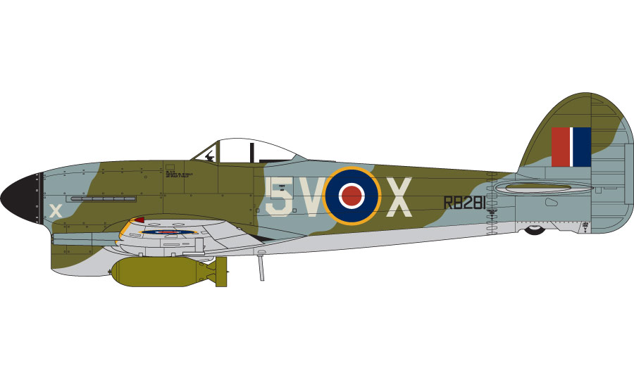 A H Fraser, 439. letka (Westmount), No.143 Wing (Royal Canadian Air Force), 2nd Tactical Air Force, RAF, Eindhoven, Nizozemsko, Únor 1945