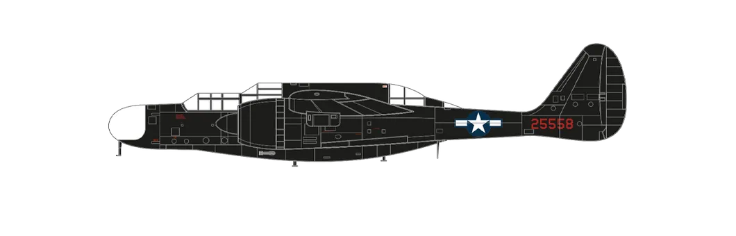 Northrop P-61 Black Widow scheme 2