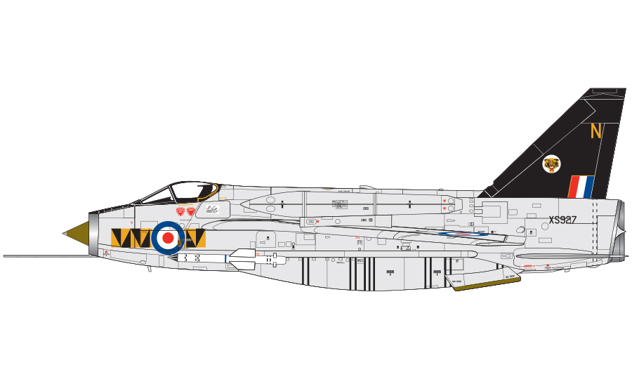 Airfix 1/72 English Electric Lightning F.6 # A05042A 