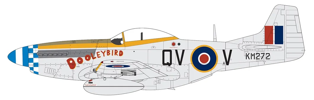North American Mustang Mk.IV "Dooleybird", aircraft flown by Flight