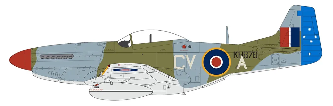 North American P-51K Mustang No.3 Squadron, Royal Australian Air Force