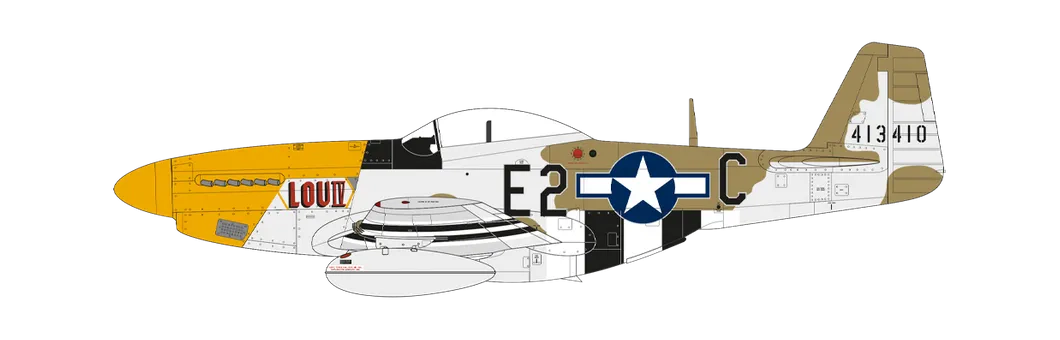 North American P-51D-5NA Mustang flown by Colonel Thomas Jonathan Jackson Christian Jr., Cambridgeshire, England, July 1944