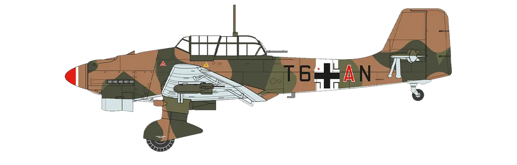 Junkers Ju87B2 T6 + AN 5. STG.2 ‘Immelman’ Libya May 1942