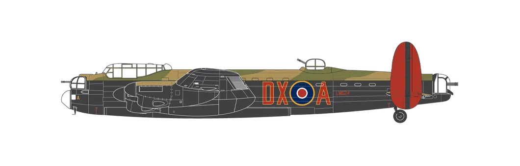 AVRO LANCASTER B.III No.57 Sqn, Royal Air Force East Kirkby, Lincolnshire, England, July