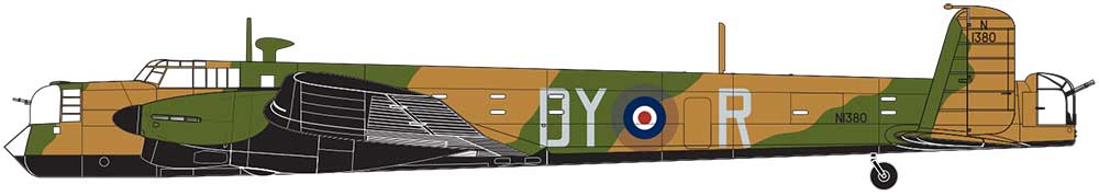 Armstrong Whitworth Whitley Mk.V, John Charles MacDonald, 102. letka, 4. skupina bombardérů, Royal Air Force Driffield, Yorkshire, Anglie, Březen 1940