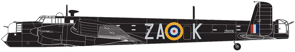 Armstrong Whitworth Whitley Mk.V, 10. letka, 4. skupina bombardérů, Royal Air Force Leeming, Yorkshire, Anglie, Prosinec 1941