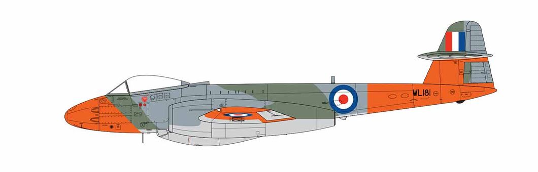 Gloster Meteor F.8, Evergreen Display Team, College of Air Warfare, RAF, 1963-64