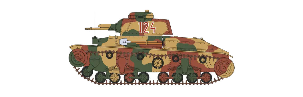 Německý lehký tank Pz.Kpfw.35 (T) SKODA LT VZ 35 Slovenský Prapor Vosby, 1. tankový prapor 1941