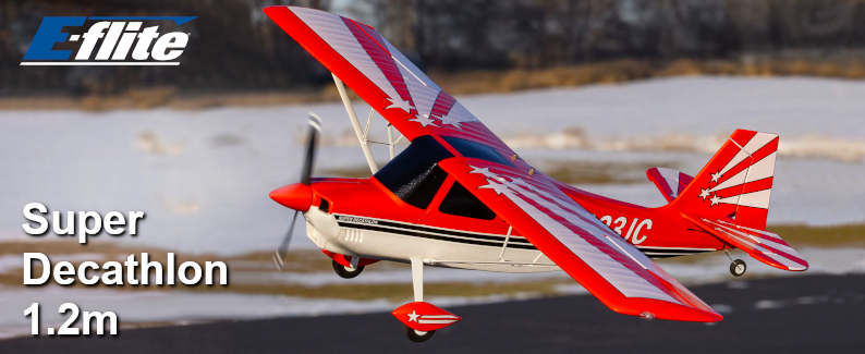 E-flite Super Decathlon 1.2m
