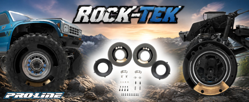 Pro-Line sada Rock-Tek - závaží do kol 1.9" pro zvýšení trakce (2)