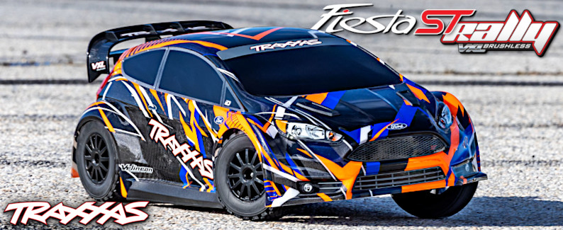 RC auto Traxxas Ford Fiesta ST Rally 1:10 VXL 4WD RTR
