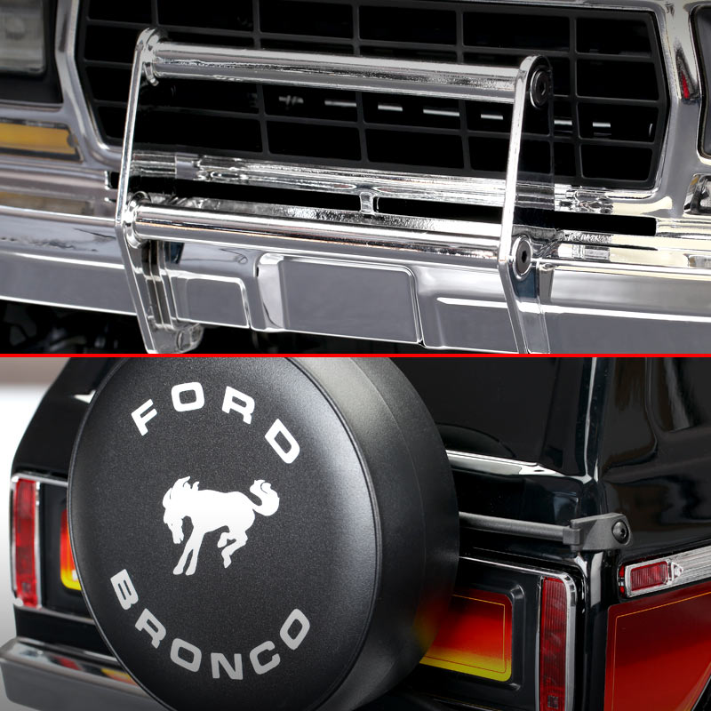 Accessory Push Bar and Spare Tire