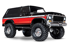 TRX-4 Bronco Front 3-quarter View (Red)