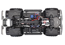 TRX-4 Bronco Chassis Top View