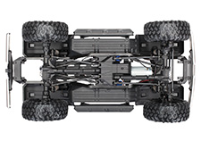 TRX-4 Bronco Chassis Underneath View