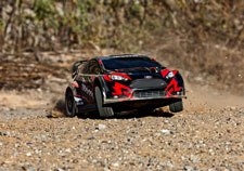 RC model auta Fiesta ST Rally 2BL TRA74154-4