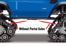 TRX-4 s pásovým podvozkem Traxx