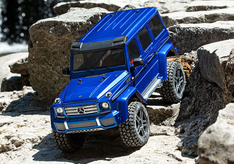 TRX-4 Mercedes-Benz G 500 4X4² - v akci