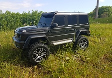 TRX-4 Mercedes-Benz G 500 4X4² - v akci