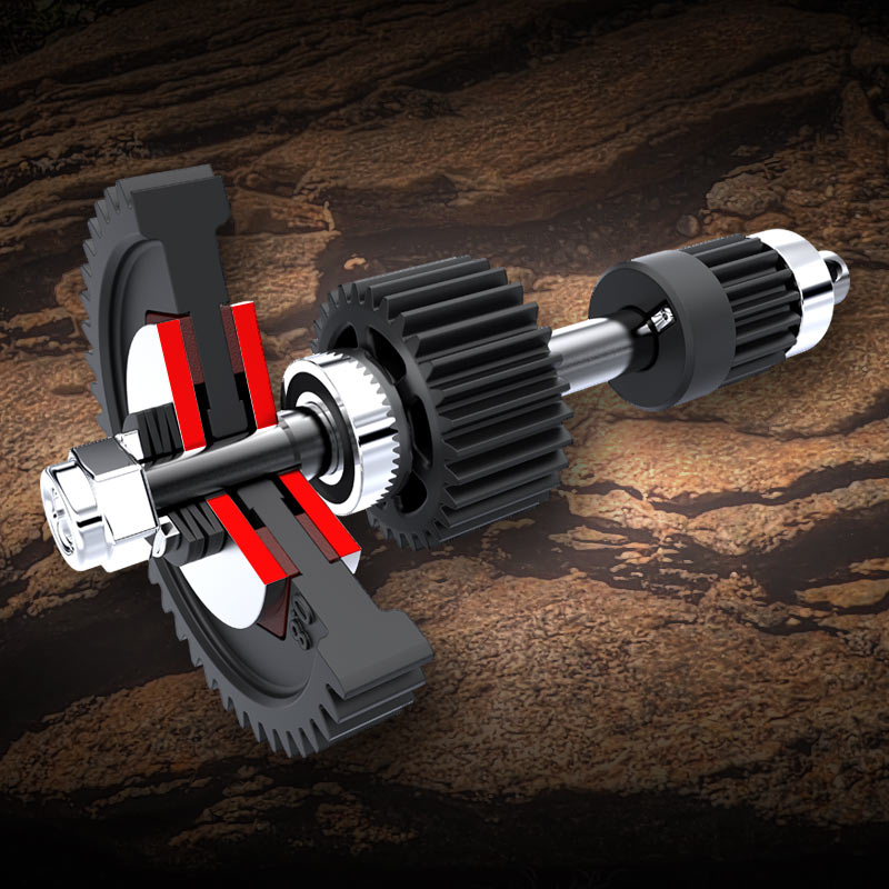 Twin Friction Plate Slipper Clutch