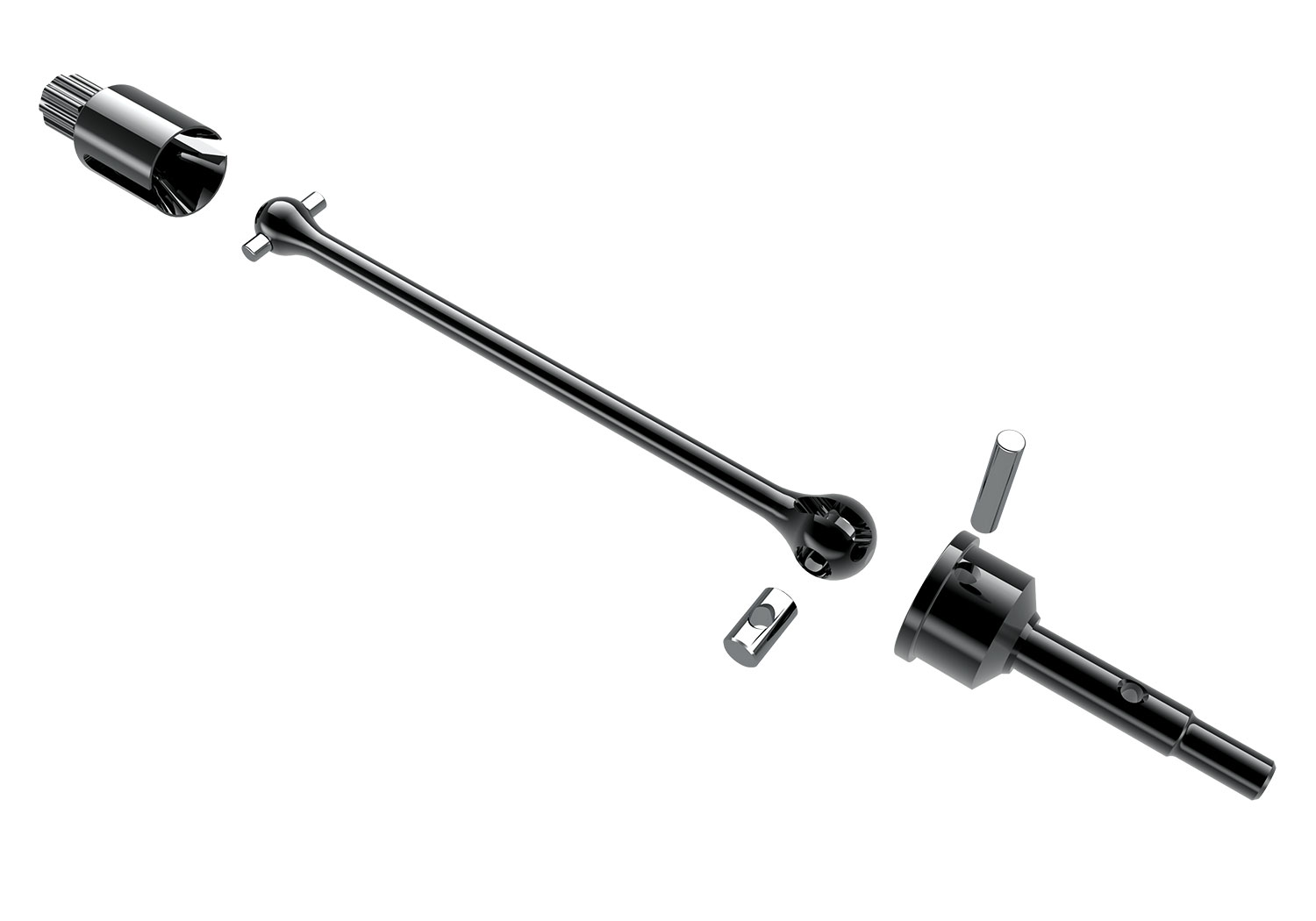 Tirants De Convergence Avant Traxxas 8547X Bleus - Pour UDR (Unlimited Desert Racer) 4WD, Pièce Tuning Ou Rechange