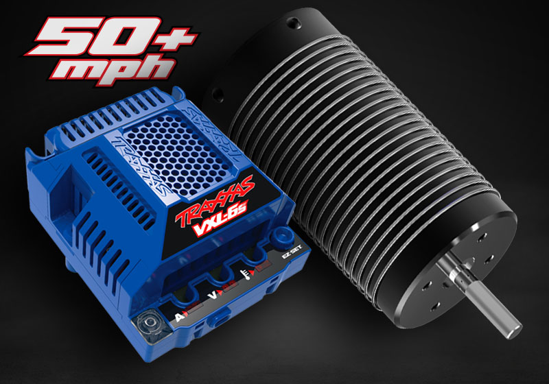 VXL-6s speed control alongside the 2200kV brushless motor