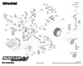 Rustler 4x4 Ultimate VXL 1:10 RTR | Zadní část