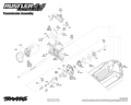 Rustler 4x4 Ultimate VXL 1:10 RTR | Převodovka