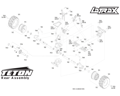 Teton 1:18 4WD RTR | Rear part