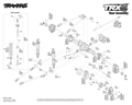 Traxxas TRX-4 Ford F-150 Ranger XLT TQi 1:10 RTR | Rear part