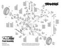 TRX-4M Chevrolet K10 1979 1:18 RTR | Front part