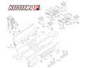 Arrma Kraton 8S BLX 1:5 Smart RTR | Chassis