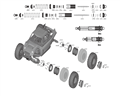 Axial Yeti 1:10 4WD Rock Racer Kit | Disky a pneumatiky