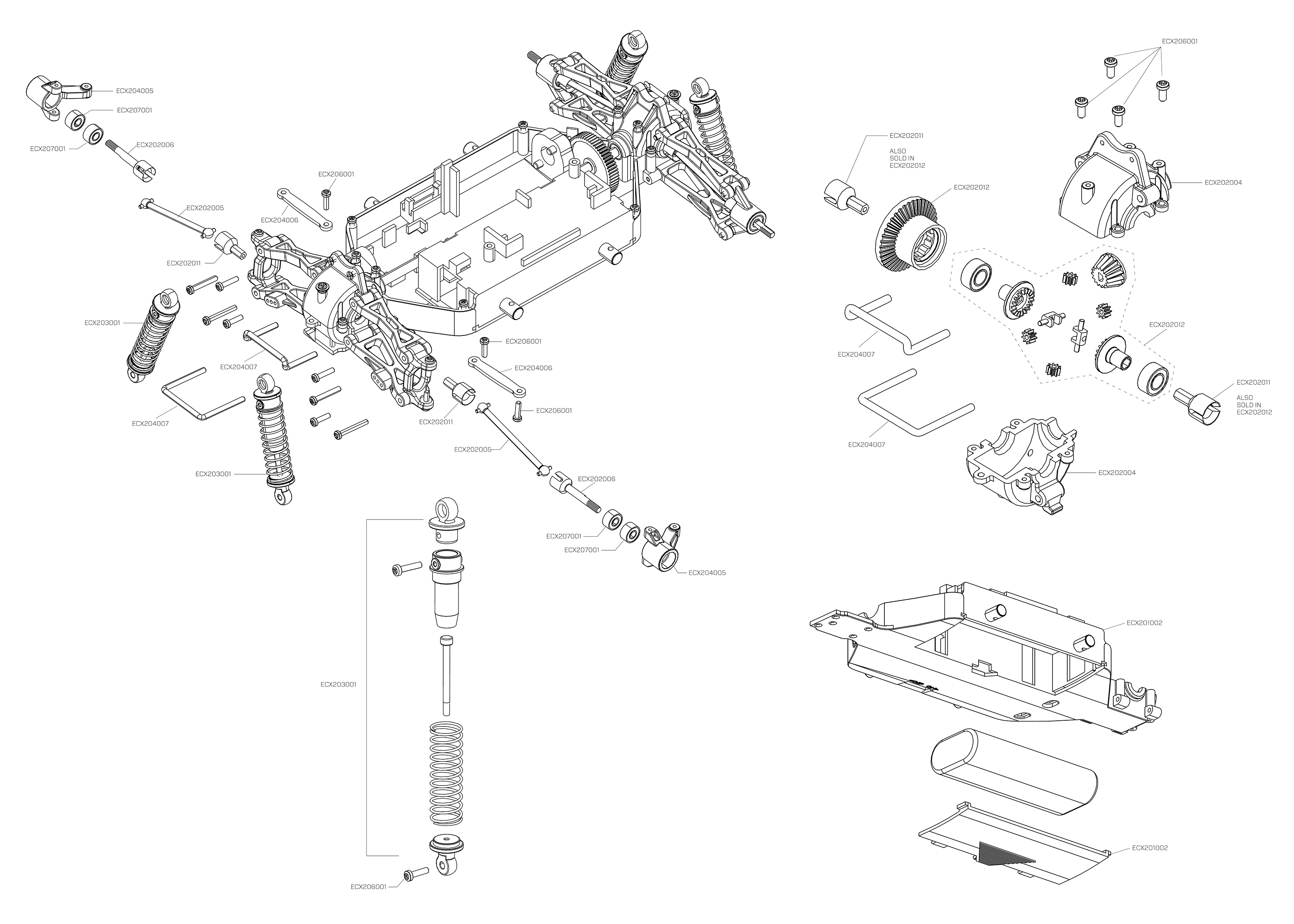 ecx ruckus parts