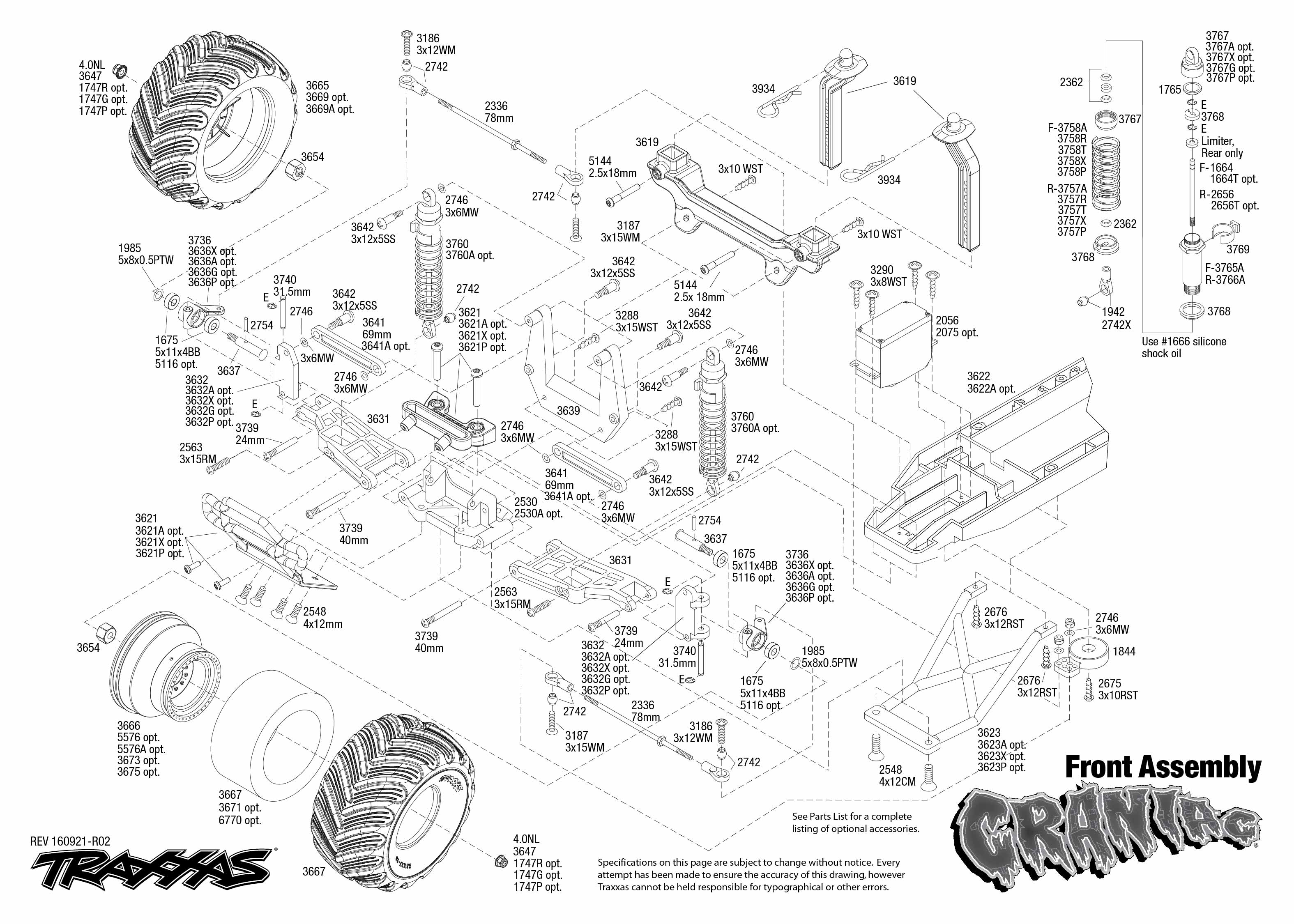 Traxxas rc truck parts deals