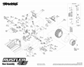 Traxxas Rustler 1:10 4WD RTR | Rear part