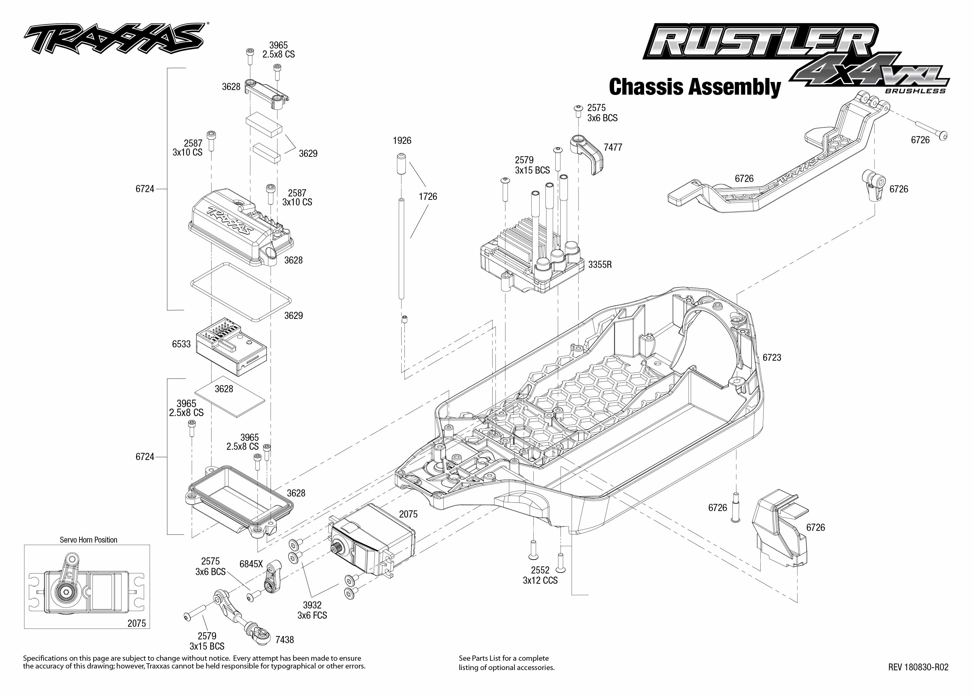 traxxas rustler parts