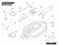 Traxxas Slash Platinum 4WD 1:10 | Šasi