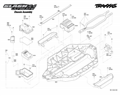 Traxxas Slash Ultimate 4WD 1:10 | Šasi