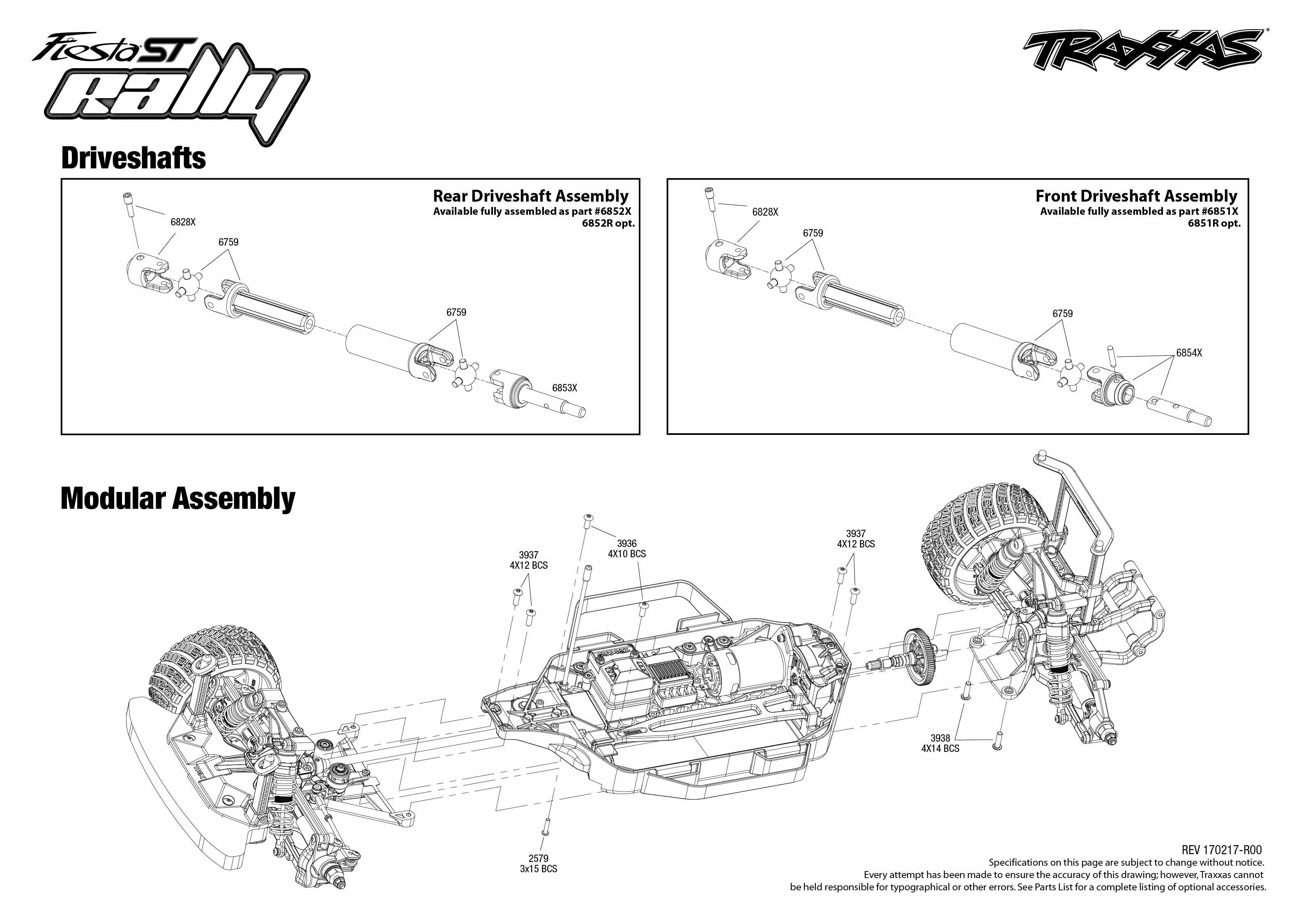 Traxxas fiesta st rally upgrades top