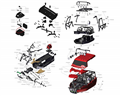 Vaterra Glamis Buggy Four Seat 1:8 Brushless RTR | Chassis