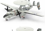 Academy Grumman E-2C USN VAW-113 Black Eagles (1:144)