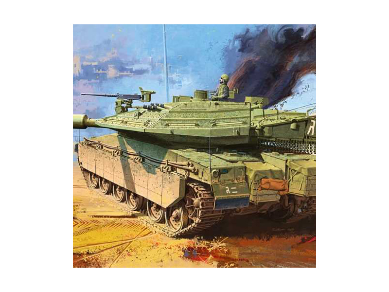 Academy 1/35 MERKAVA Mk.IV LIC Tank Armor Plastic Model Kit Military Gift 13227 