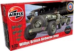 Airfix Willys Jeep, Trailer and 6PDR Gun (1:72)