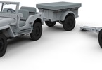 Airfix Willys Jeep, Trailer and 6PDR Gun (1:72)