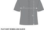Antonio dámská košile Airliner dlouhý rukáv XL