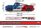 Arrma 1/8 Infraction 223S DSC BLX RTR