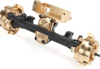Axial Servo Mount, Brass 9.0g: SCX24, AX24