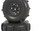 Axial ST28 Razor FR / Paddle RR Tire Set : Yeti Jr.